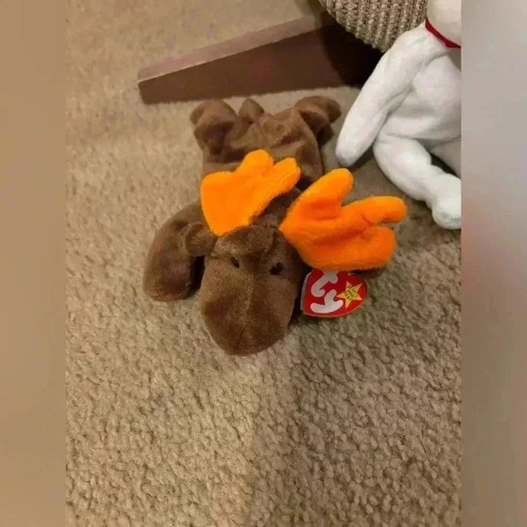 Lot Of 4 Ty 4058 Valentino Bear Beanie Baby 1993/1994 - Picture 2 of 8